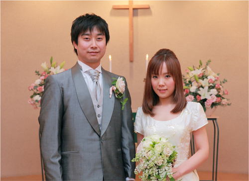 日本福音ルーテル都南教会の結婚写真