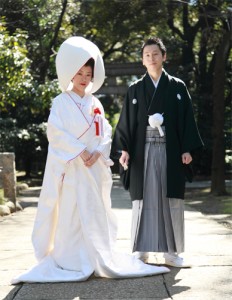 赤坂氷川神社の結婚写真