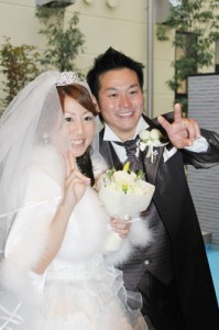 披露宴会場に移動